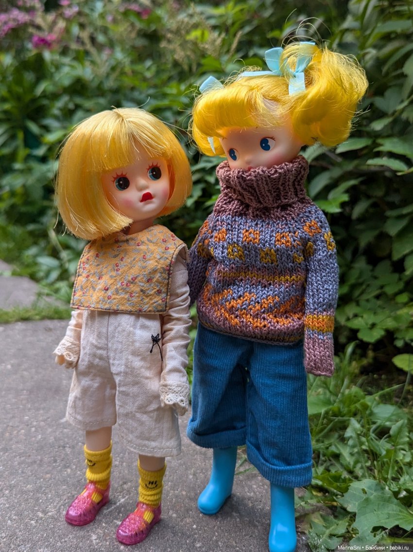 Жёлтые хвостики Hachi — Азиатские виниловые куклы (разное): Китай (фото 9)