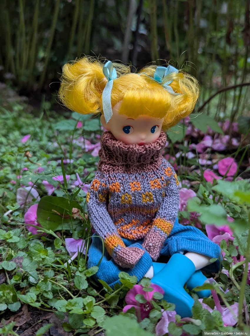 Жёлтые хвостики Hachi — Азиатские виниловые куклы (разное): Китай (фото 4)