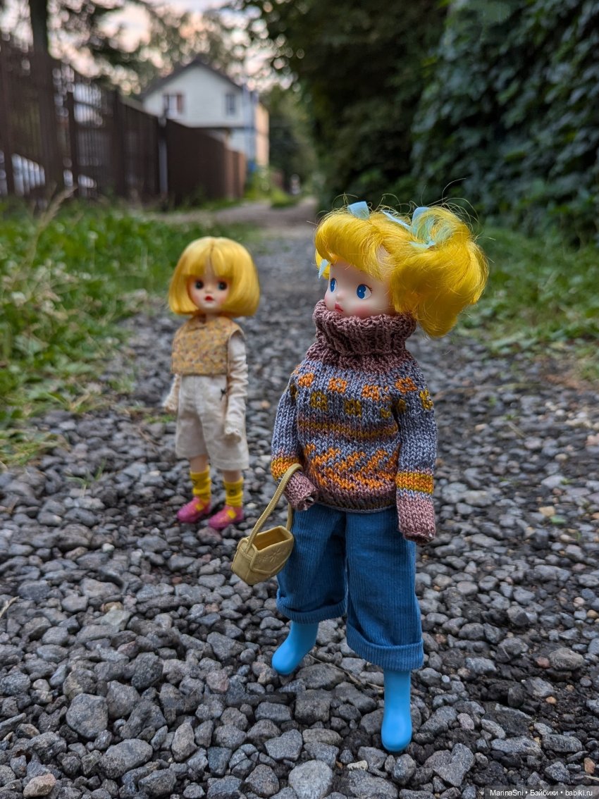 Жёлтые хвостики Hachi — Азиатские виниловые куклы (разное): Китай (фото 10)