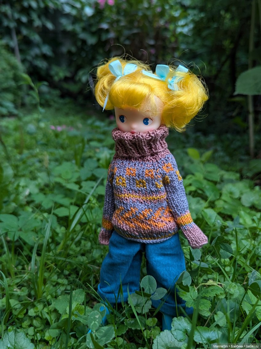 Жёлтые хвостики Hachi — Азиатские виниловые куклы (разное): Китай (фото 5)