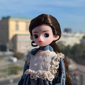 Выходные с Зоей: кукло-встреча и прогулка по Москве