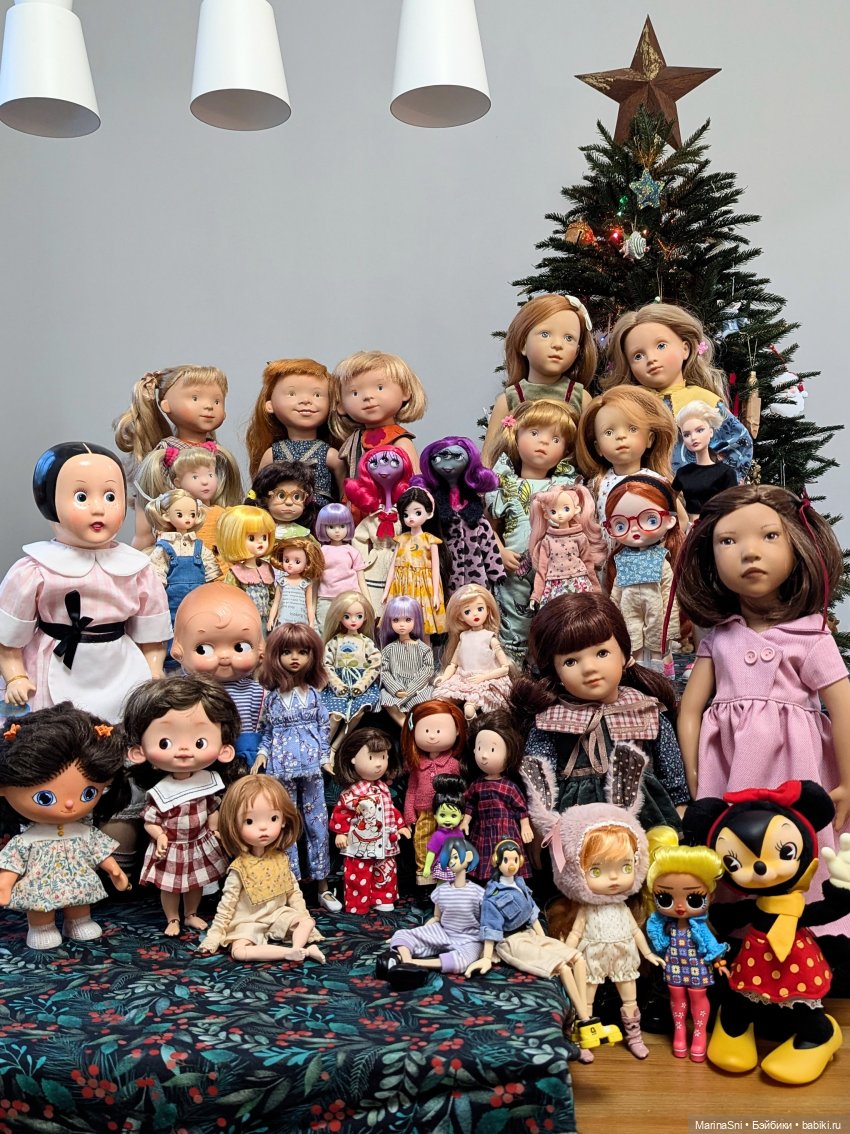 Мои итоги 2024 года — Домашние коллекции кукол: фото собраний