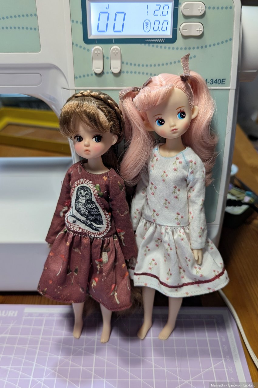 Платья для азиатских кукол