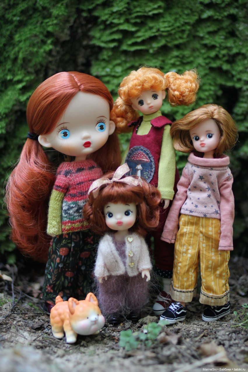 Первая половина осени — Азиатские виниловые куклы (разное): Китай