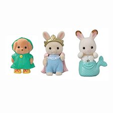 Sylvanian families малыши и аксессуары