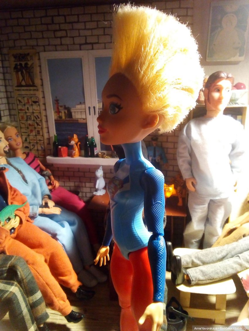 Super Фея с ирокезом — Разные шарнирные куклы (не БЖД): редкие