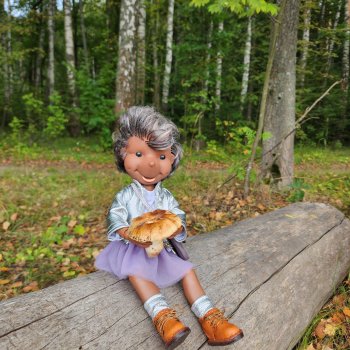 Ёжинька в лесу