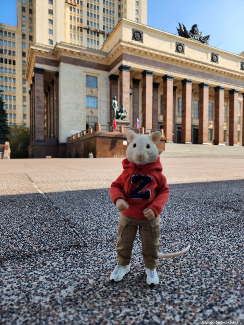 Мышь лабораторная. С началом учебного года
