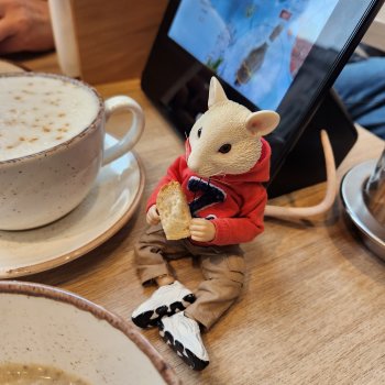 Мышь лабораторная. Осень