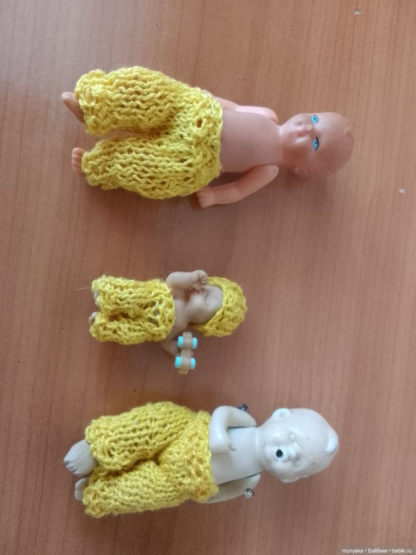 пупсы в нарядах