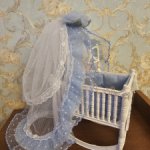Кроватка для пупсиков