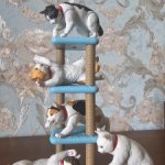 Коллекционные кошки для кукол