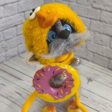 Мышка в костюме уточки