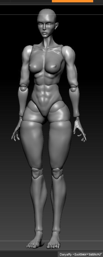 DollDomination - Как я делала куклу-качка (фото 9)