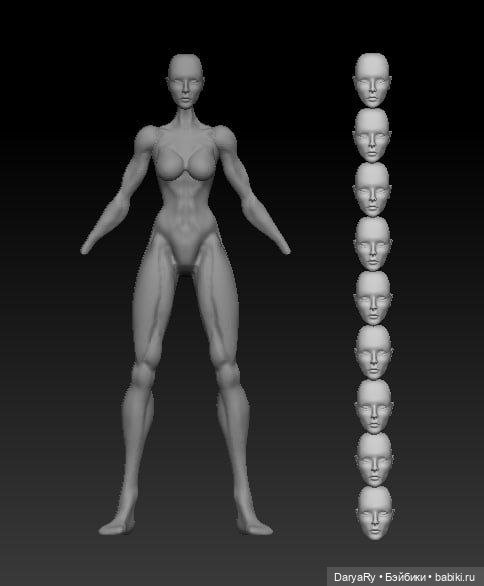 DollDomination - Как я делала куклу-качка (фото 2)