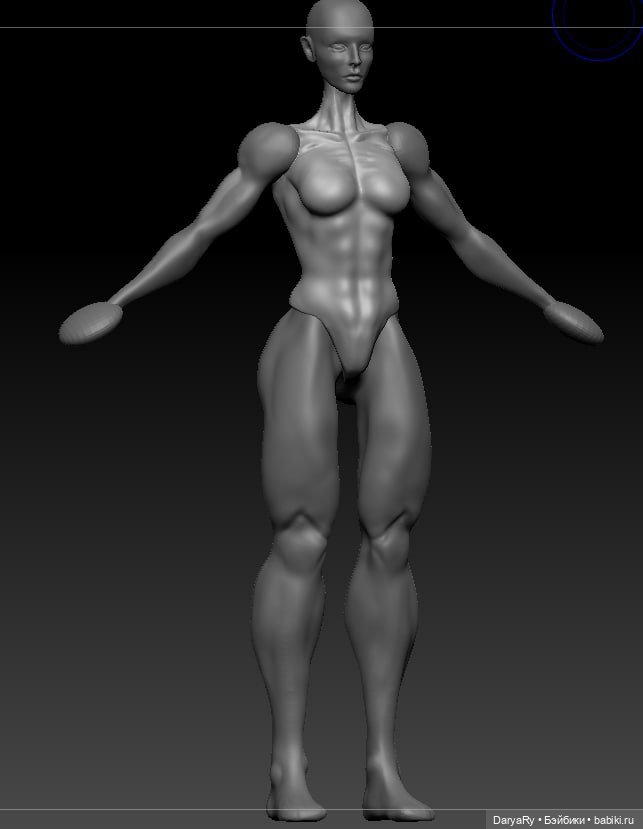 DollDomination - Как я делала куклу-качка (фото 3)