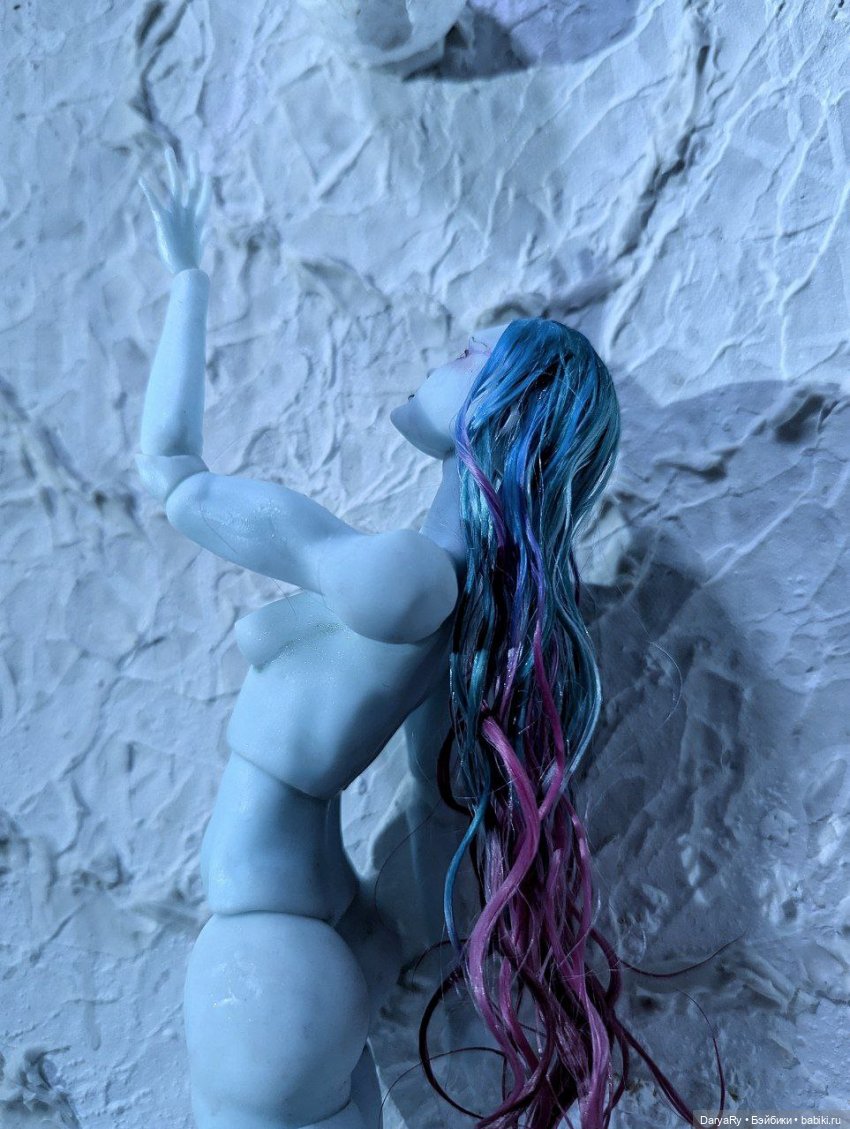 Авторская кукла-русалка. Немного о процессе и обновлениях (фото 7)