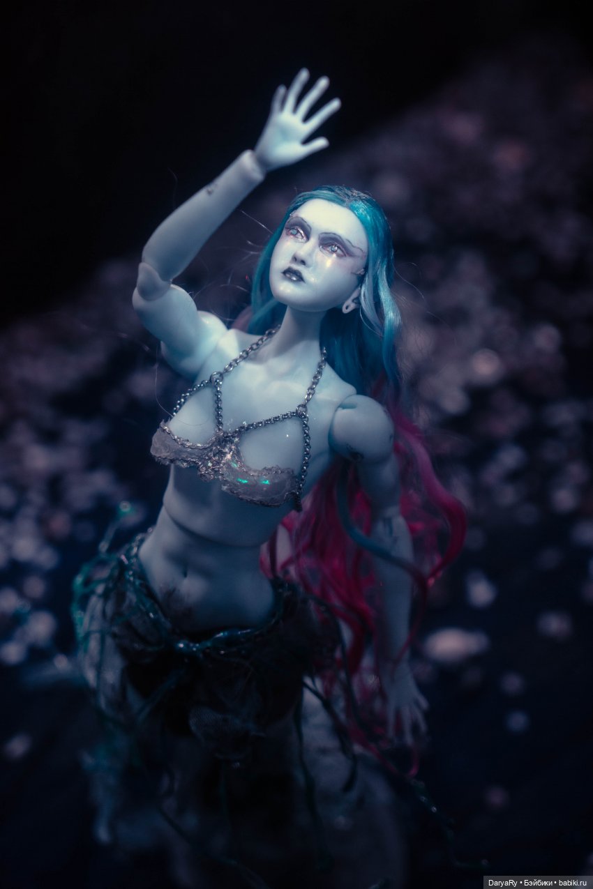Авторская кукла-русалка. Немного о процессе и обновлениях