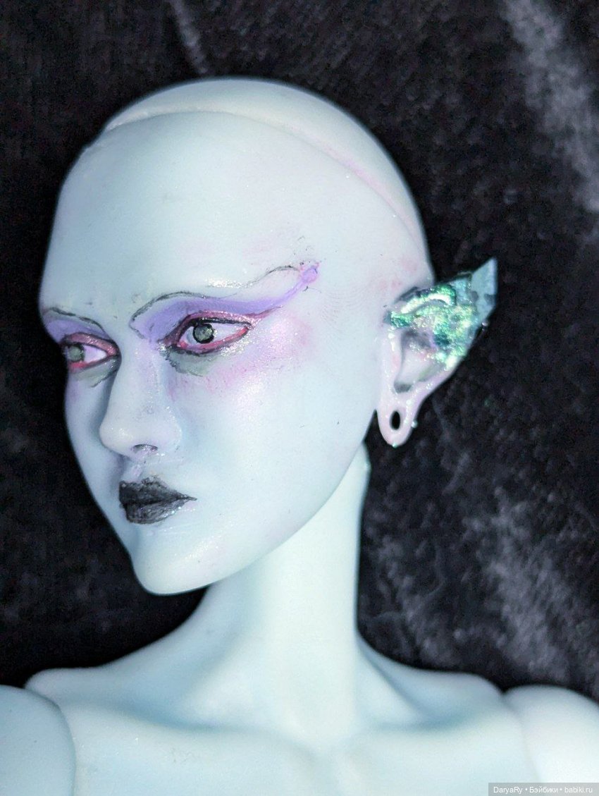 Авторская кукла-русалка. Немного о процессе и обновлениях (фото 5)