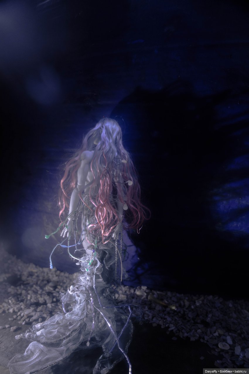 Авторская кукла-русалка. Немного о процессе и обновлениях