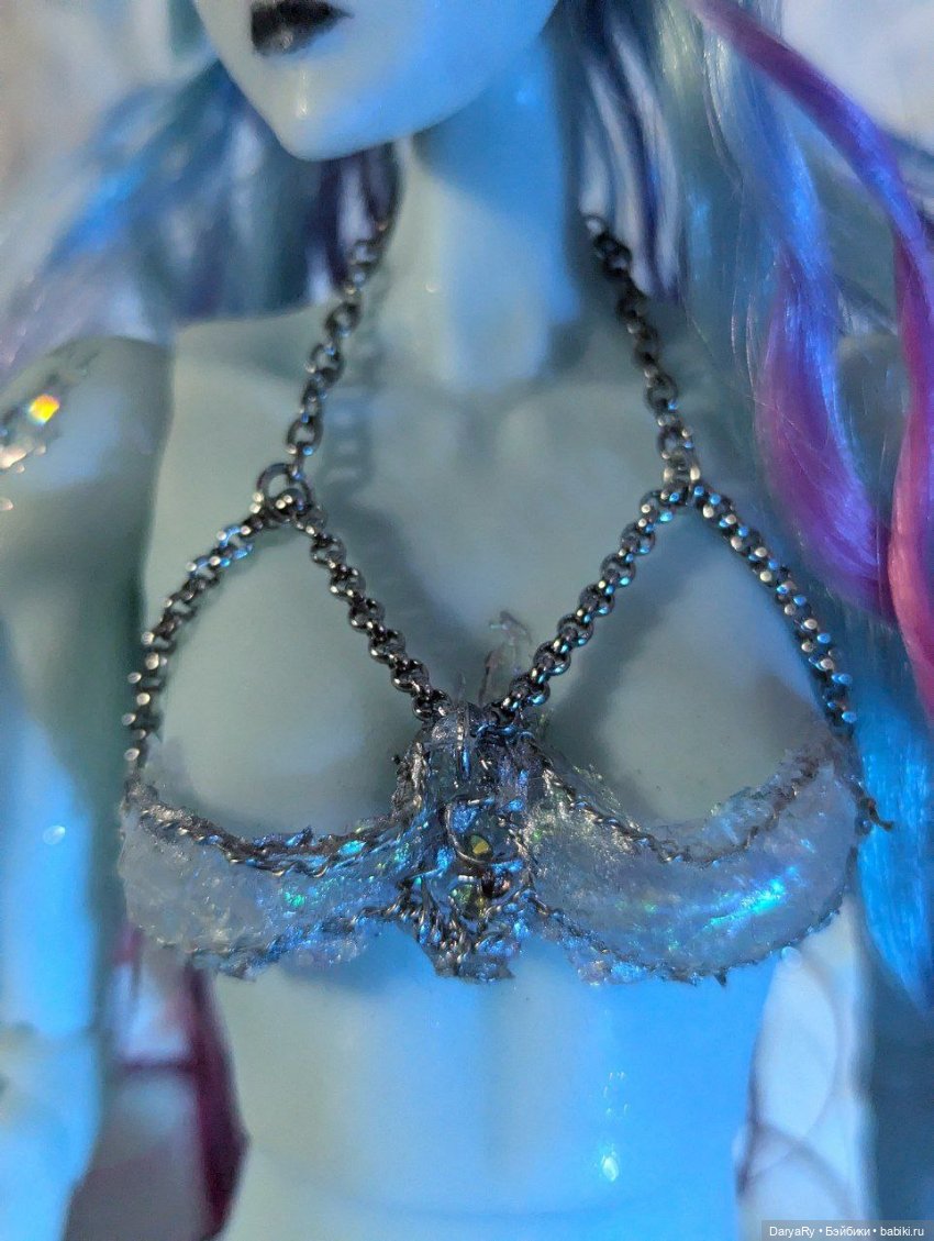 Авторская кукла-русалка. Немного о процессе и обновлениях (фото 8)