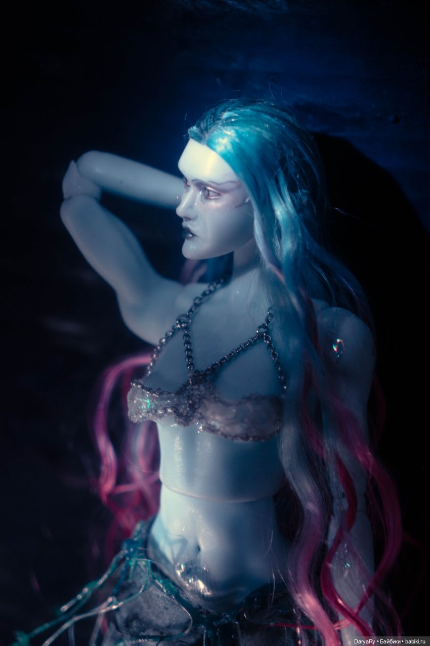 Авторская кукла-русалка. Немного о процессе и обновлениях