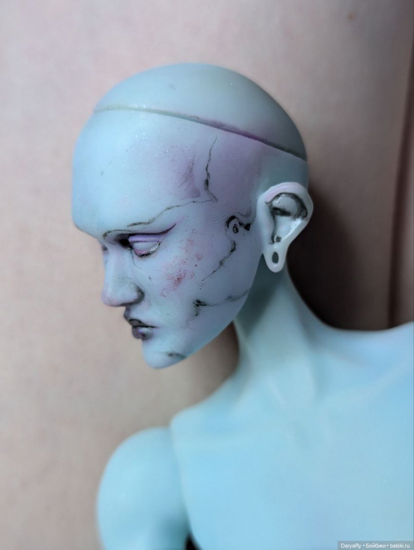 Авторская кукла-русалка. Немного о процессе и обновлениях (фото 4)