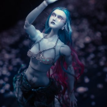 Авторская кукла-русалка. Немного о процессе и обновлениях