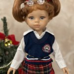 Кукла Кристи Школьница