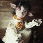 Кукла Денежный чëртик девочка игрушка оберег