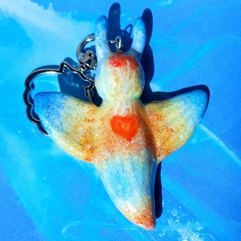 Брелки морские моллюски из самозастывающей глины🪼