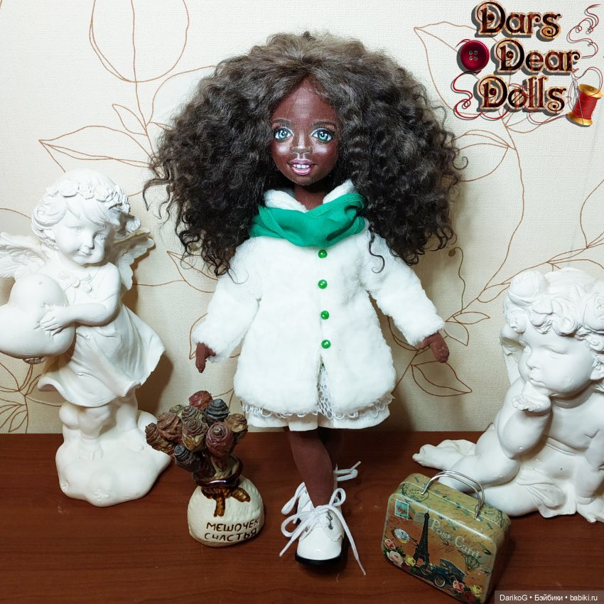 Этой моднице нипочём морозы