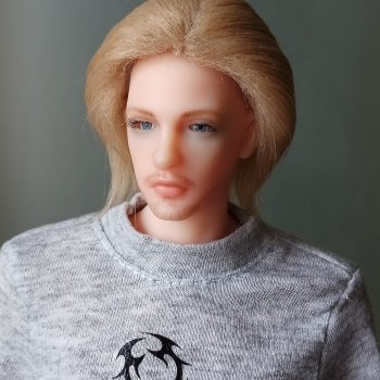 Парик для БЖД bjd куклы