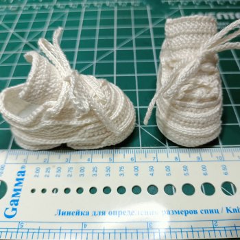 Вот такие кроссовочки у меня получились