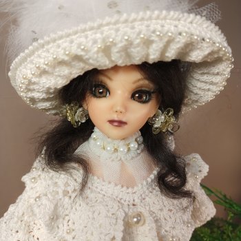 Новая куколка в наряде невесты из моей коллекции Парадиз.