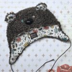 Шапка Медвежонок на монст monst