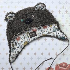 Шапка Медвежонок на монст monst