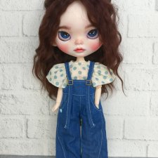 Комплект комбинезон и блузка для Блайз Blythe одежда