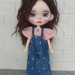 Комплект комбинезон и блузка для Блайз Blythe одежда