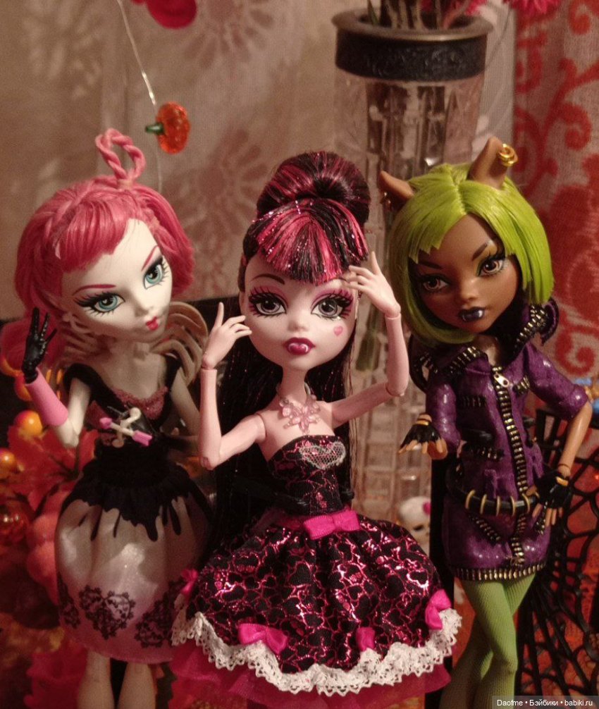 Сон в Хэллоуинскую ночь — Куклы Monster High и Ever After High: G1