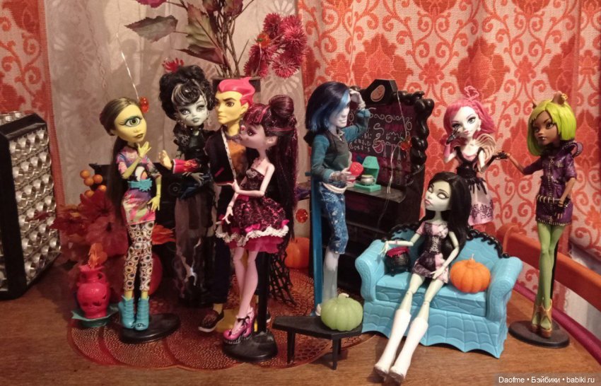Сон в Хэллоуинскую ночь — Куклы Monster High и Ever After High: G1