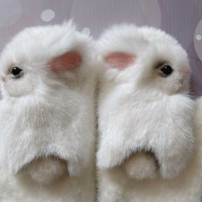 Варежки зайчики.