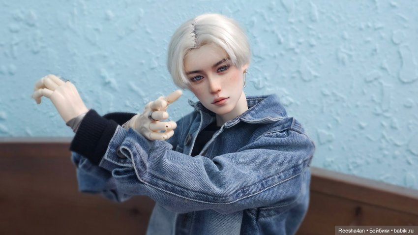 На прогулке — Гибридизация кукол BJD (БЖД): пересадка головы (фото 8)
