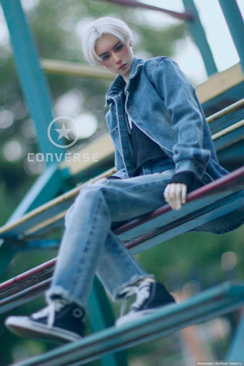 На прогулке — Гибридизация кукол BJD (БЖД): пересадка головы (фото 2)