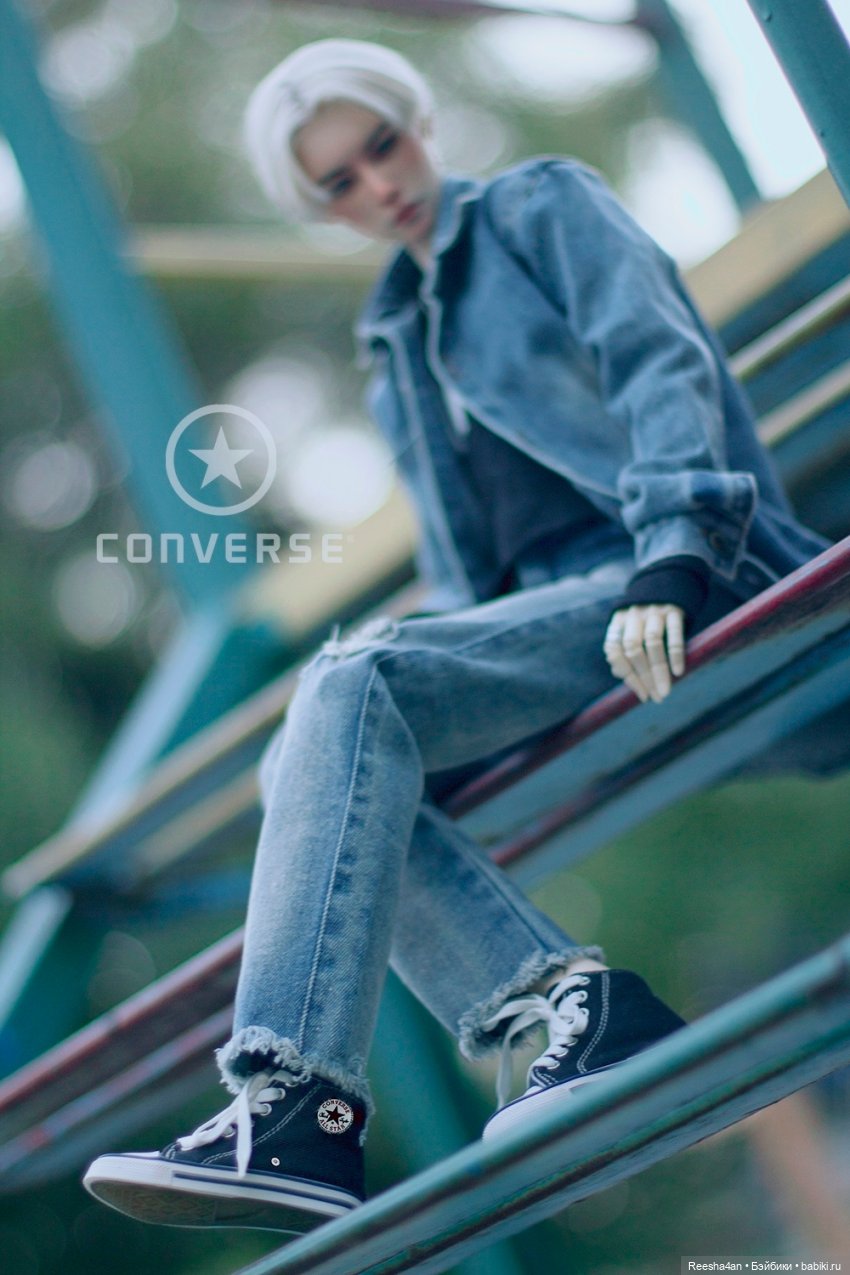 На прогулке — Гибридизация кукол BJD (БЖД): пересадка головы (фото 3)