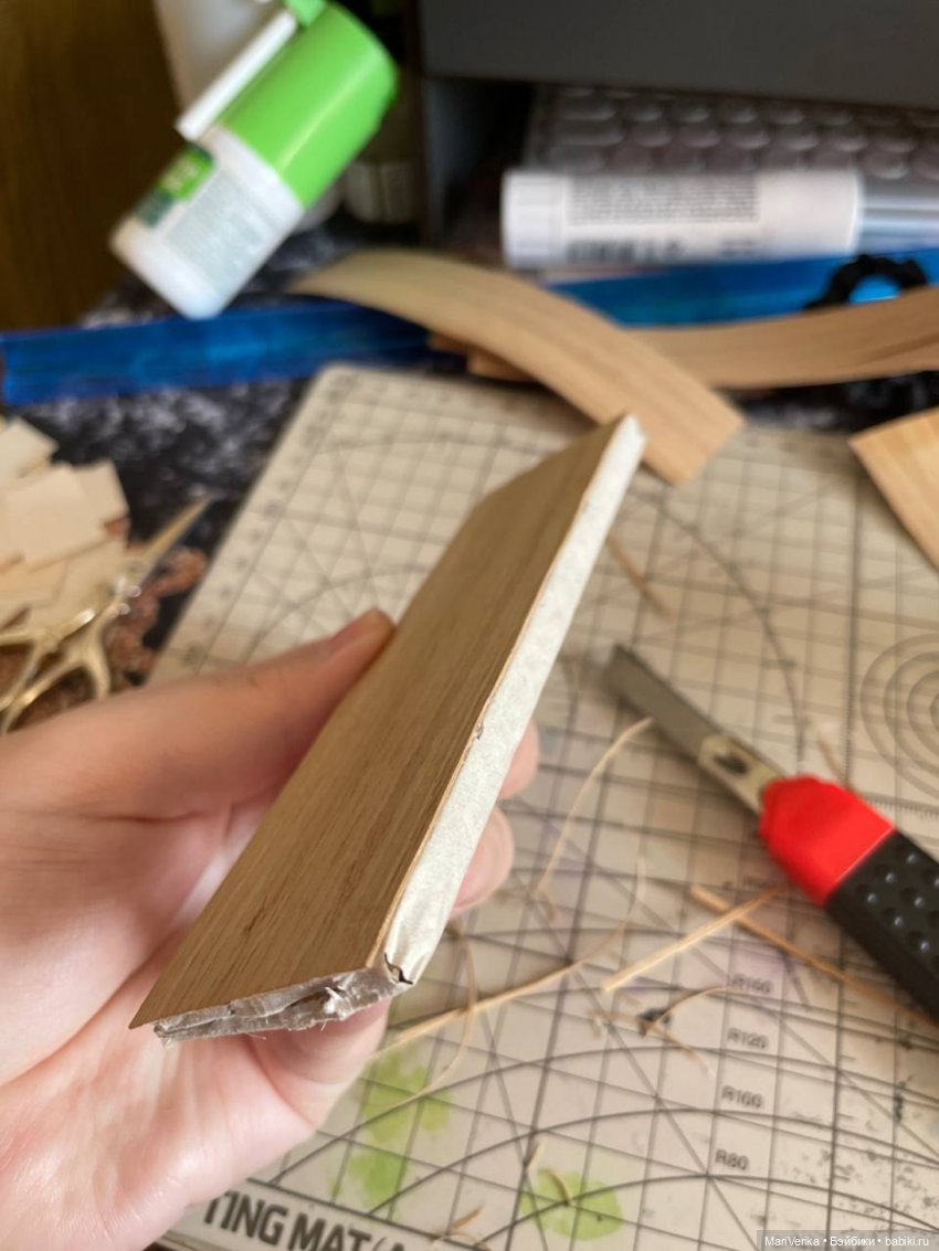 Кресло для бжд из подручных материалов (фото 6)