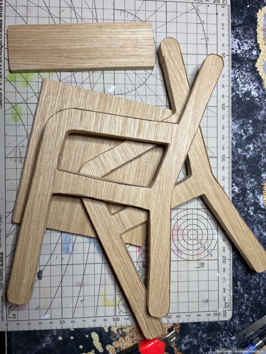 Кресло для бжд из подручных материалов (фото 8)