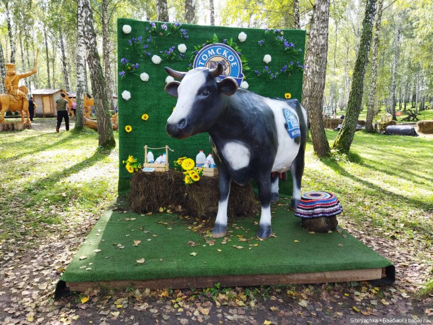 Сельский парк "Околица". Глаша и Луша делятся своими впечатлениями