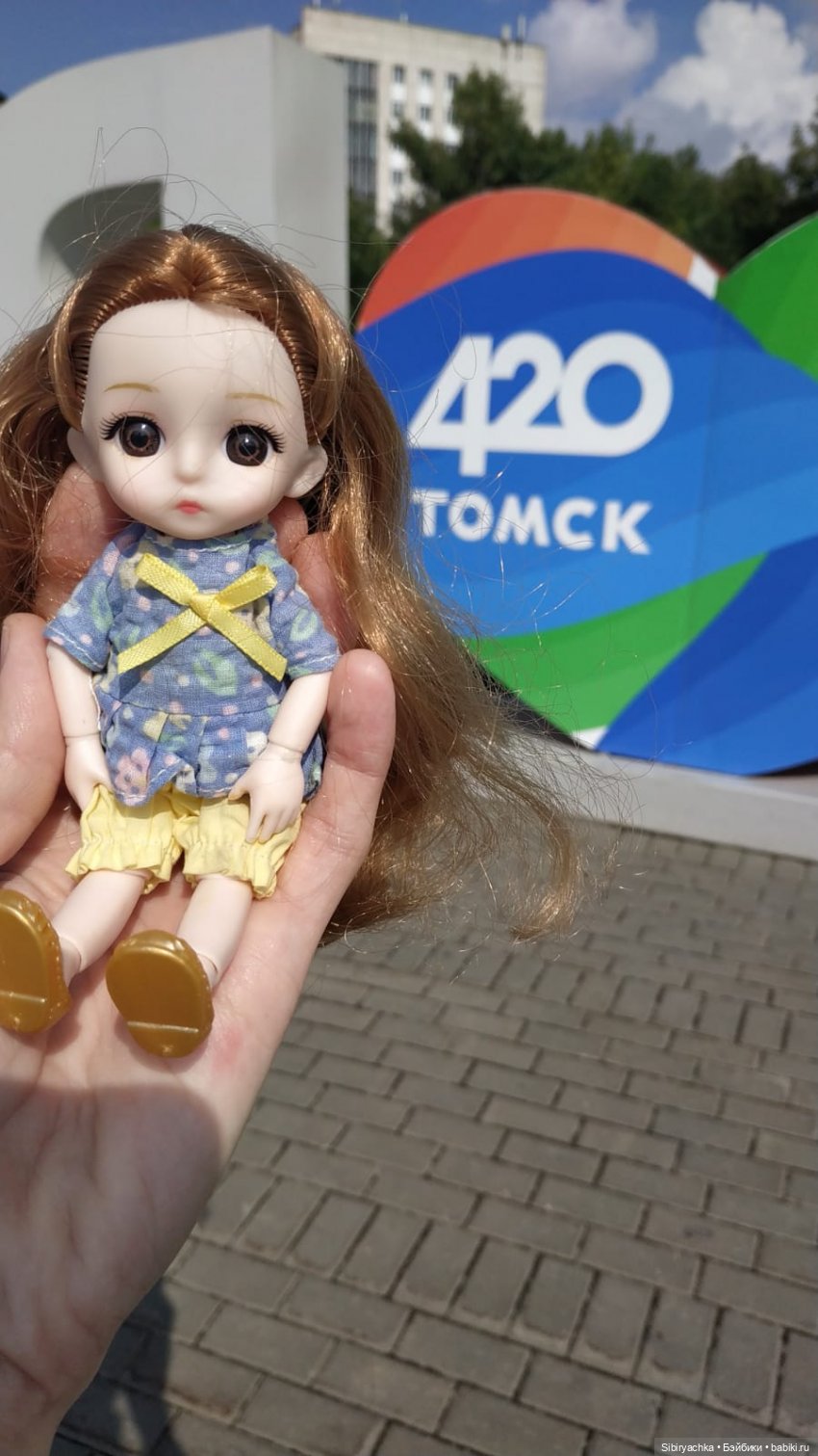 Глаша и Луша гуляют по Томску (фото 5)