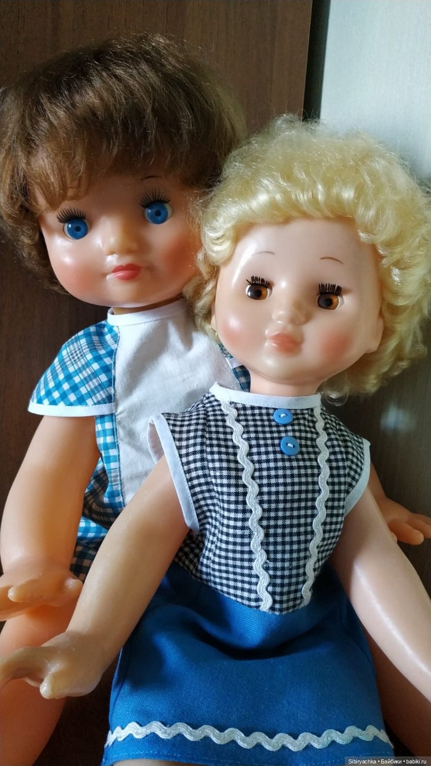 Клетка сейчас в моде | Бэйбики Клетка сейчас в моде — Советские винтажные куклы (СССР): Ленигрушка